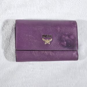 MCM Vintage Purple Women's Wallet